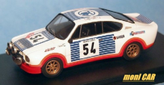 ŠKODA 130 RS No.54 - Svatopluk Kvaizar - Jiří Kotek - Rallye Monte Carlo 1977 (1:18) FOX18