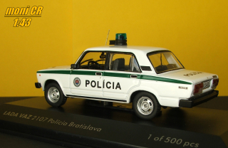 LADA VAZ 2107 Polícia Bratislava (1:43) FOX18