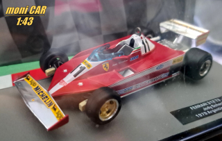 FERRARI 312 T3 No.11 - Jody Scheckter - Argentina Grand Prix 1979 (1:43) Altaya/IXO