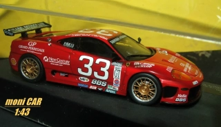 FERRARI 360 GT - No.33 - C. Wagner - B. Martini - S. Tremblay - S. Wellman - 24h Daytona 2003 (1:43) Altaya/IXO