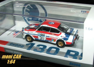 ŠKODA 130 RS No.31 - John Haugland - Fred Gallaghier - Rally RAC 1976 (1:64) FOX18
