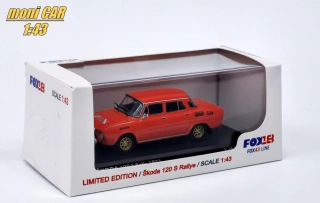 ŠKODA 120 S Rally - 1971 (1:43) FOX18